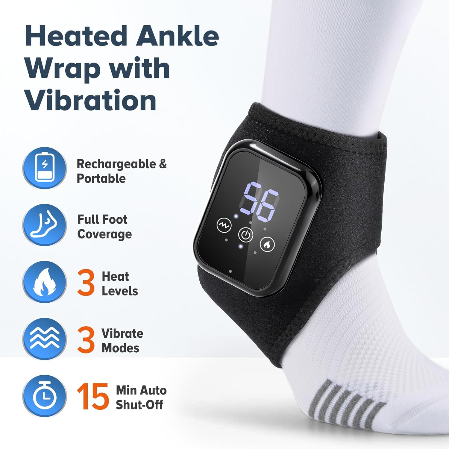 Solevia Triple-Technology Massager with Heating Pads