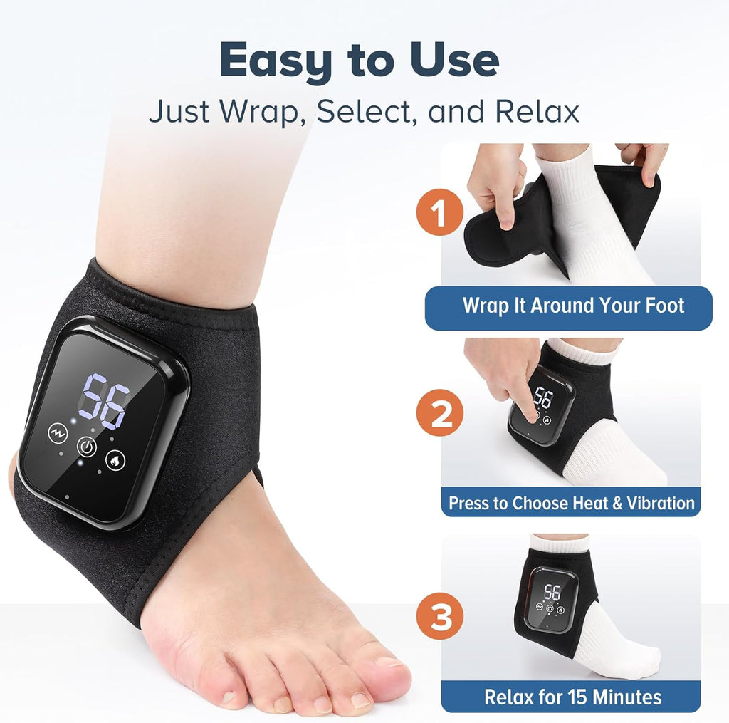 Solevia Triple-Technology Massager with Heating Pads